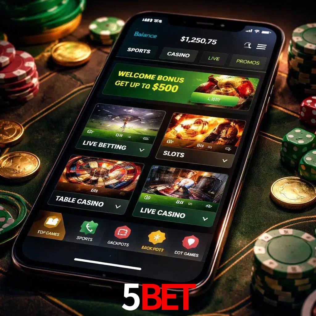 Diseño de juegos móviles 5BET para usuarios en México